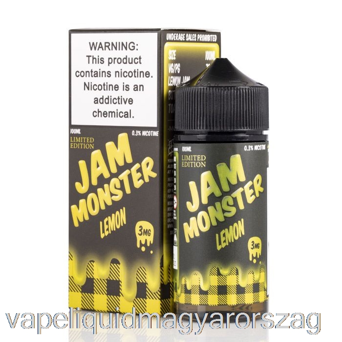 Citrom - Lekváros Szörny - 100 Ml 6 Mg Vape Toll
